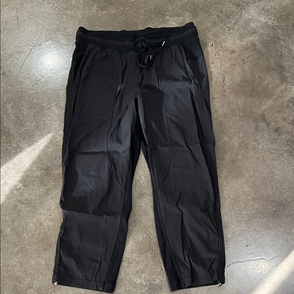 Women’s Black Athletic Drawstring Pants